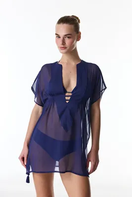 Penti Lacivert Basic Kaftan