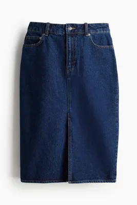 H&M Diz Boyu Kot Etek