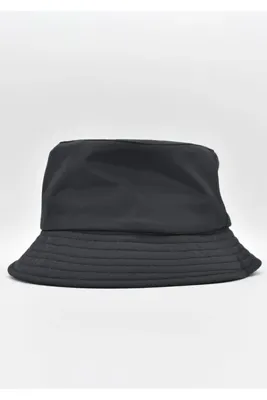 Külah Waterproof Kışlık Trend Siyah Bucket Şapka