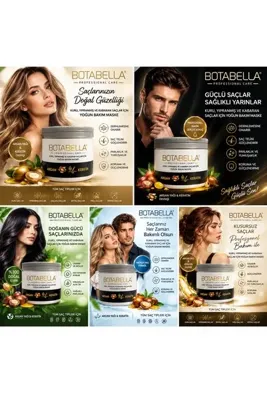BOTABELLA argan keratin prrofessional care 500 ml + 2 ADET
