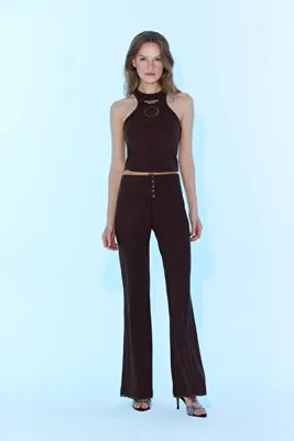 Sagaza Studio SS6067 Lıkralı Ispanyol Kesim Pantolon