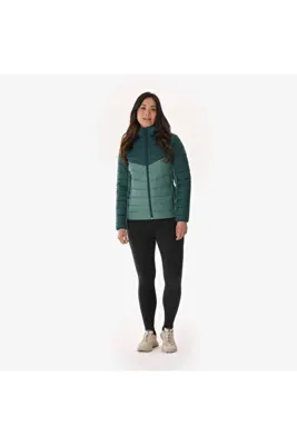 Decathlon Quechua Kadın Outdoor Şişme Mont - Yeşil - MH500 -6°