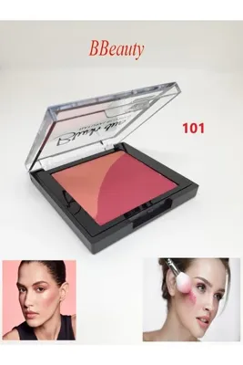 BBeauty Blush Duo Natural Blushed Doğal Görünüm Veren İki Renkli Toz Allık