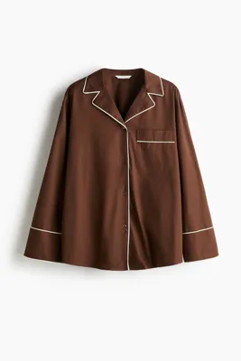H&M Pamuklu Erkek Yaka Gömlek