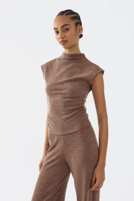 H&M Yarım Balıkçı Yakalı Jarse Üst