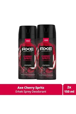 Axe Premium Collection Erkek Sprey Deodorant Cherry Spritz 150 ml x2