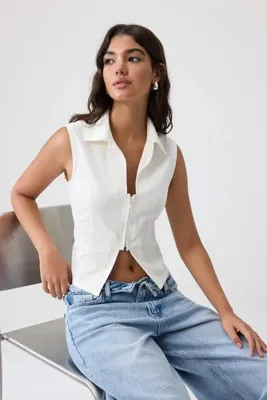 TRENDYOLMİLLA Beyaz Gömlek TWOSS26GO00093