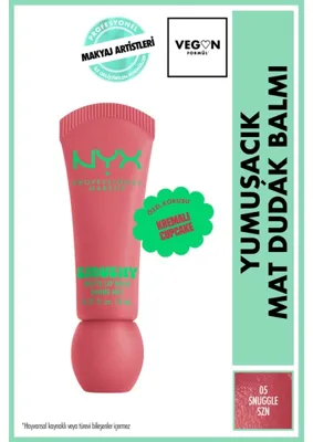 NYX Professional Makeup Smushy Yumuşacık Mat Dudak Balmı - 06 Soft Smile