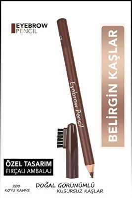 Nera Classy Fırça Kapaklı Kaş Kalemi - Eyebrow Pencil -202/203