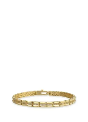 Nev Jewellery Limes Jr. Taşlı 14 Ayar Sarı Altın Kadın Bileklik