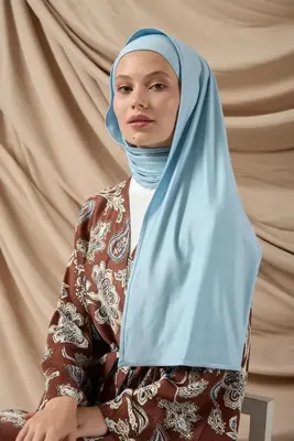 Silk Home Premium Penye Şal 65002-31 Açık Bebe Mavi