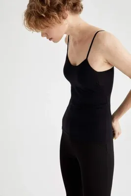 Defacto Fall In Love Regular Fit Göğüs Kaplı Pamuklu Atlet N6090AZ20AU