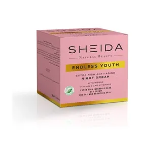 Sheida Endless Youth Yaşlanma Karşıtı Ekstra Zenginleştirilmiş Gündüz Kremi 50 ml -Kuru & Hassas Ciltler