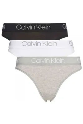 Calvin Klein Kadın 3'lü Külot Qd3758e-999