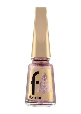 MUJGAN Flormar Metalik Parlak Oje - Star Shine Nail Enamel - 020 Pınk GIFT-8682536073653