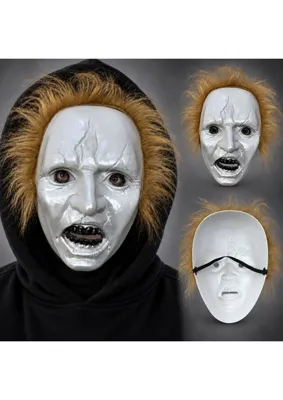 EGE YAPI Kahve Saçlı Michael Myers Plastik Karakter Maskesi