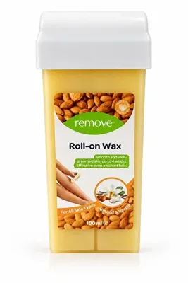 Pur Bella Remove Badem ve Vanilya Roll-On Ağda 100 ml – Pratik Tüy Alma Ağdası, Kısa Tüylerde Etkili