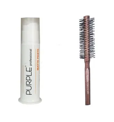 Purple Mat Wax 100 ML + Saç Fırçası