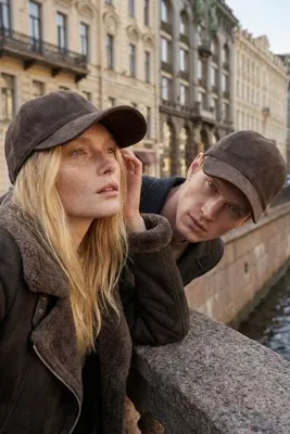 LAGRANZE Unisex Casual HAKİKİ Nubuk KEP/Şapka