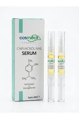 Cosmecit Carvacrol Tırnak Onarıcı ve Güçlendirici Bakım Serumu 2x2ml (Mantar ve Kırılma Karşıtı)