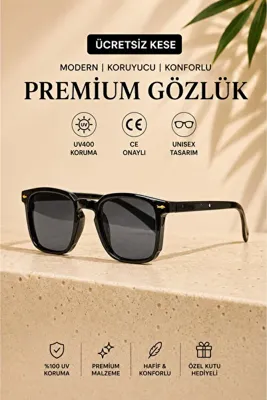 WATCHOFROYAL LORRAINE SİYAH UNISEX GÜNEŞ GÖZLÜĞÜ