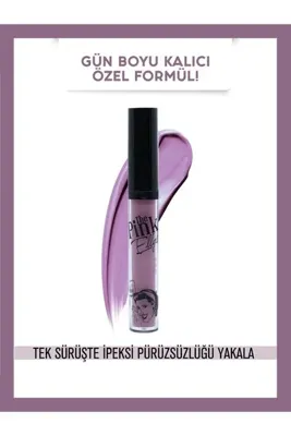 The Pink Ellys Likit Mat Pure Kiss Ruj