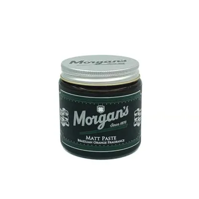 Morgan's Pomade Matt Paste Brazilian Orange - Mat, Orta Tutuşlu Saç Şekillendirme Kremi 120 ml