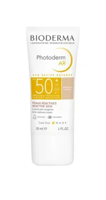 Bioderma Photoderm Ar 50+ Faktör Kırışıklık Karşıtı Hassas Ciltler İçin Renksiz Yüz Güneş Koruyucu Krem 30 ml
