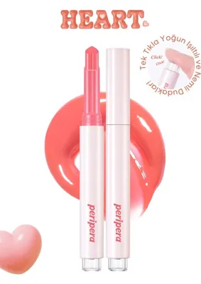 Peripera Yoğun Nemlendirici Parlak Bitişli Balm PERIPERA Heart Jam Glow Lip (7 Apricot Jelly) (Lucky Lottery)