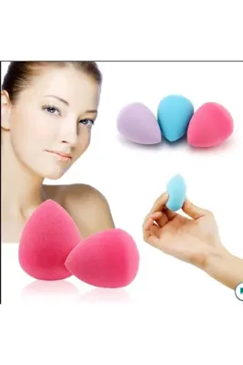 ÇELİKONLİNE 4'lü Armut Makyaj Süngeri Puff Makeup