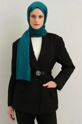 Armine Viscon Kare Desen Şal 01