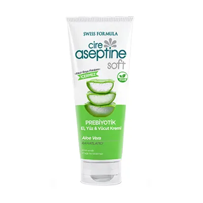 Cire Aseptine Soft Aloe Vera Prebiyotik Nemlendirici Bakım Kremi 75 ml
