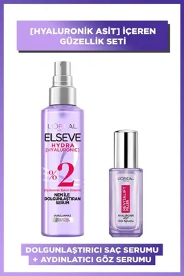 L'Oréal Paris Revitalift Filler Aydınlatıcı Göz Serumu 20ml &hydra Nem İle Dolgunlaştıran Serum 150ml pkthydrsrmfllrsrm-9427