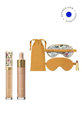Gucci Illuminateur De Beaute +  Concentre de Beaute Concealer 27N + Gucci Göz Bandı + Mini Ruj Makyaj Seti