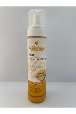 BİOSSİS Likit Milk Saç Köpüğü Gk Hair Center