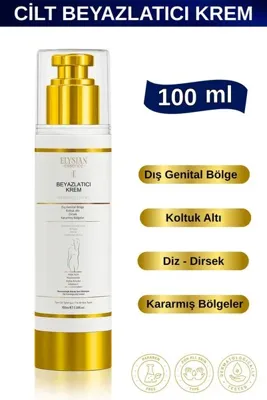 Elysian Essence Cilt Beyazlatıcı | Kararma Giderici Krem - Genital Bölge, Koltuk Altı, Bikini Bölgesi, Dirsek ve Vücut 100 ml