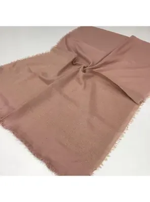 19v69 ITALIA Düz Renk Cotton Seri Şal Askısı ile Birlikte 75x200 cm Pembe