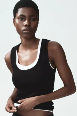 H&M Pamuklu Kolsuz Üst
