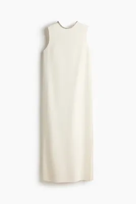 H&M Suni Elmas İşlemeli Elbise