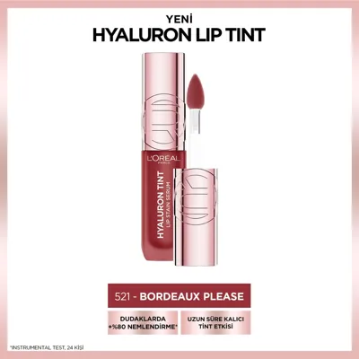 L'Oréal Paris L'Oreal Paris Hyaluron Lip Tint 521 Bordeaux Please