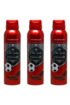 OLD SPICE Strong Slugger Deodorant 150ml 3'lü Paket