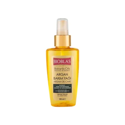 Bioblas Saç Bakım Yağı Argan Yağlı Yıpranma Karşıtı Besleyici 100 ml