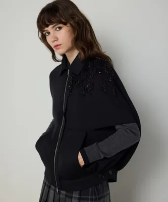 Machka İŞLEMELİ CUTOUT SWEATSHIRT
