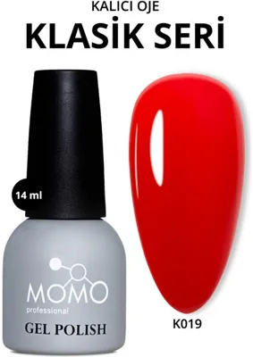 Momo Professional Kalıcı Oje K102, Petrol Mavisi, 14 ml