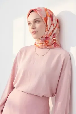 Silk Home Soft Eşarp Suluboya Turuncu 90x90