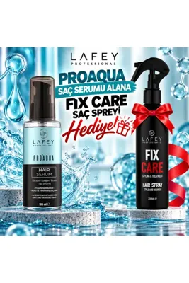 Lafey Professional PROAQUA Yoğun Nem & Parlaklık Veren Saç Serumu 100 ml