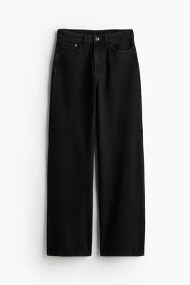 H&M Wide High Waist Jeans