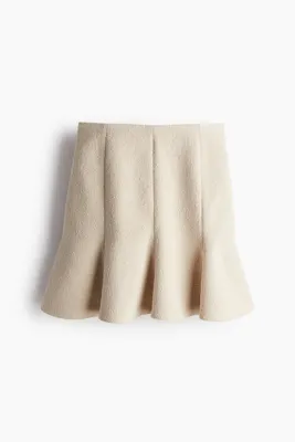 H&M Etek Ucuna Doğru Bollaşan Etek
