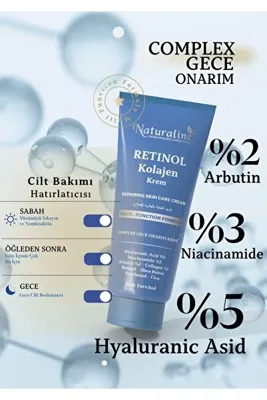 Naturaline Retınol & Kolajen Complex Gece Onarım Krem 100ml
