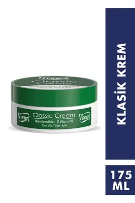 Fonex Fnx Foneks E Vitaminli Nemlendirici Krem 175 Ml Classic 8691988141018